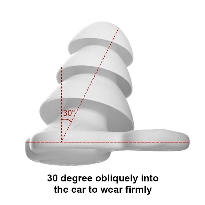 Product Introduction of 1pair Anti Noise Silicone Earplugs Swimming Ear Plugs Isolation Interference For Work Sleeping Surf Soft Comfort Ear Protector 24