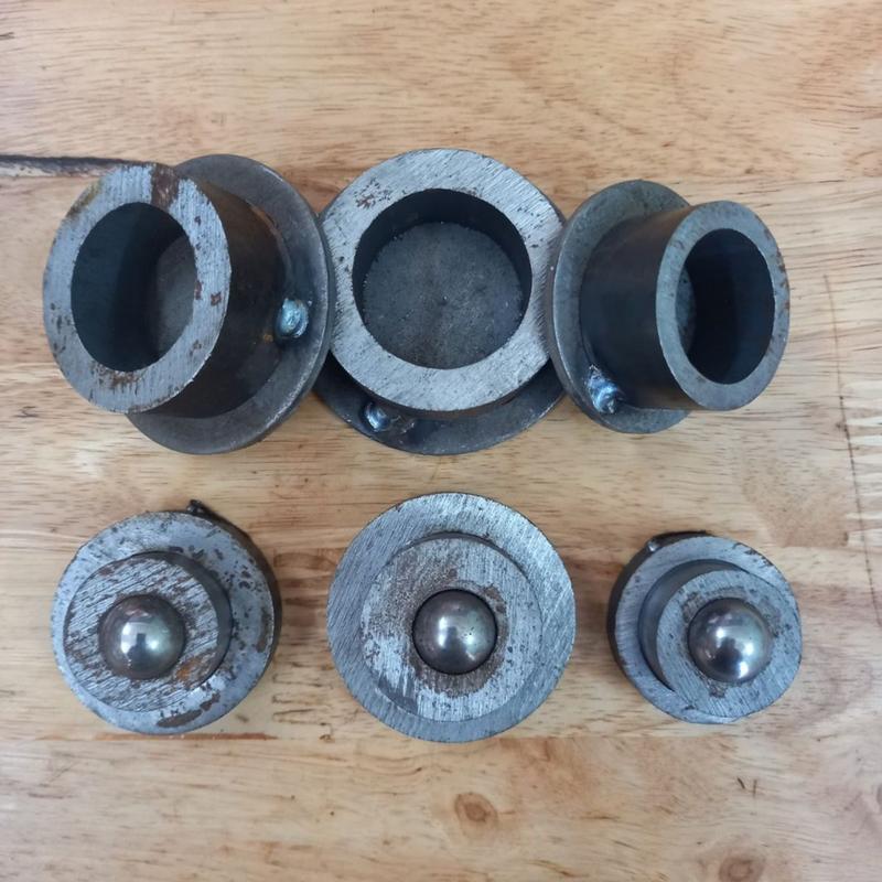 Bộ bản lề cối Sắt tiện lợi, Bản lề trụ xoay cối xoay- Dùng cho cửa cổng 2 cánh, 1 cánh - Chịu lực 400kg bản  lề 4