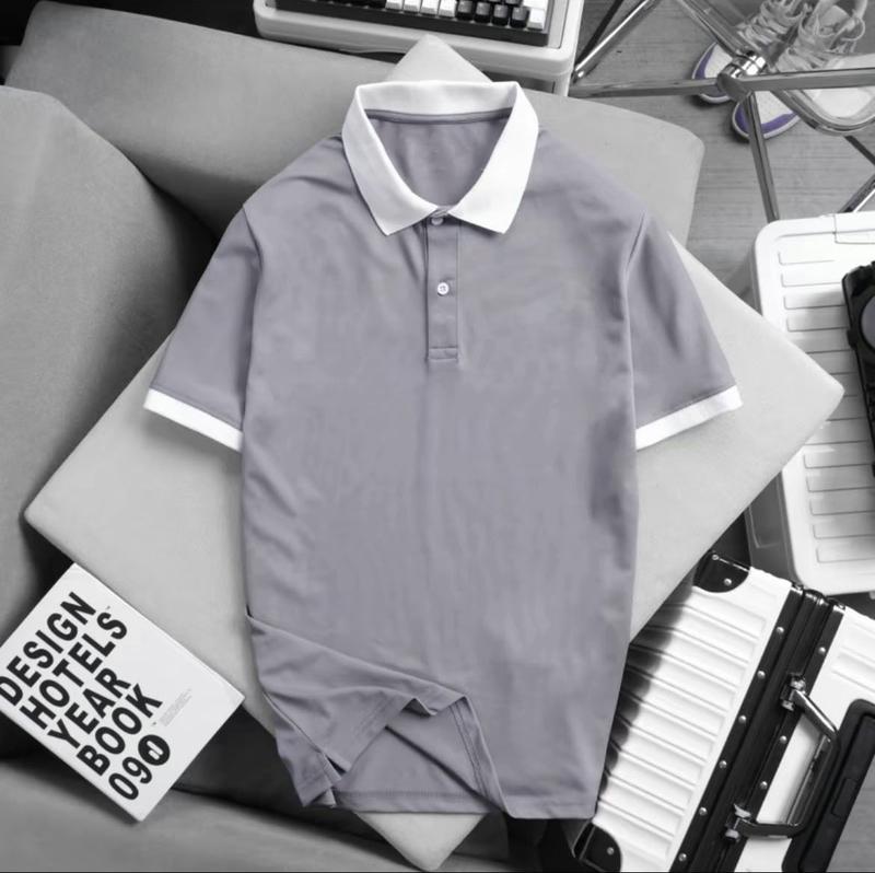 Product Introduction of Áo polo nam phối cổ thời trang vải cá sấu dày mịn 3