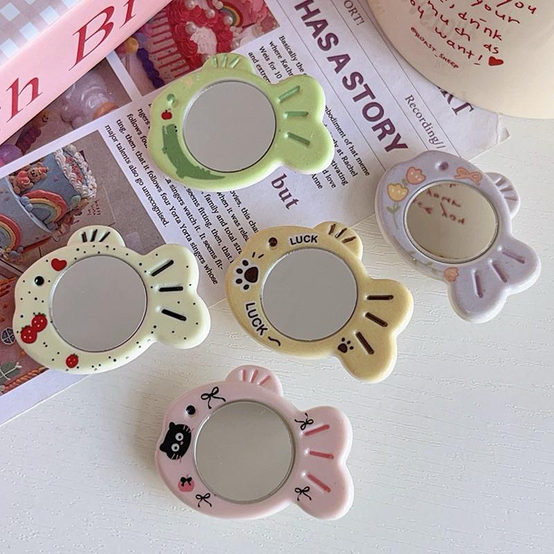 Kẹp tóc mái hình cá có gương mini hoạt hình dễ thương đáng yêu cho nữ Women Voi