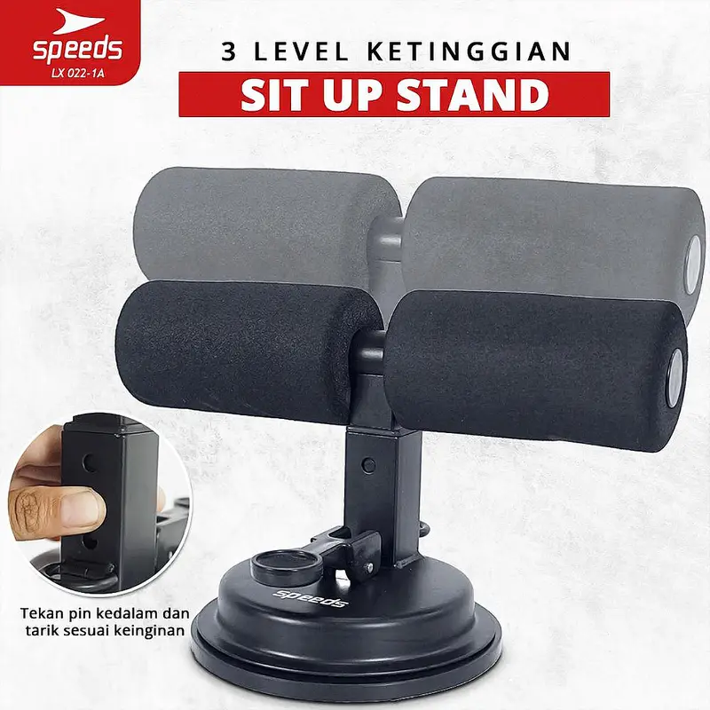 Speeds Sit Up Stand Tali Resitance Band Alat Olahraga Gym Dirumah 022-1A 3