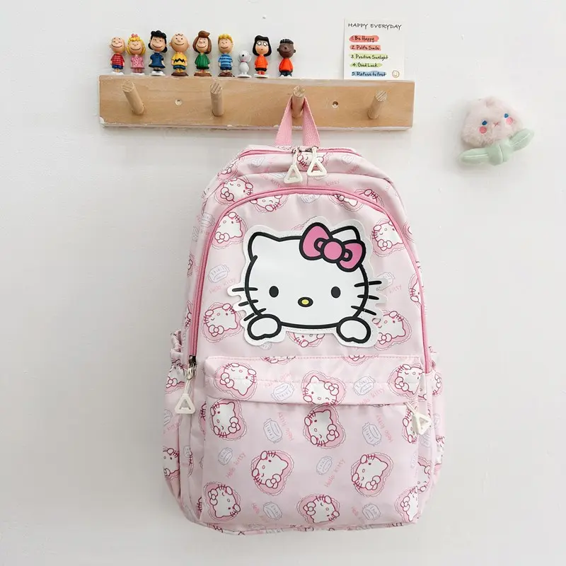 from China 7-15 days arrive High Quality sanrio backpack hello kitty schoolbag cinnamoroll backpack kuromi backpack pochacco bagpack melody bagpack pompompurin backpack