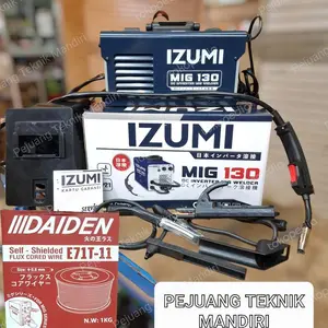 MESIN LAS CO2 IZUMI MIG 130 / TRAFO LAS IZUMI MIG 130 / IZUMI MIG 130 - ACC BAWAAN SAJA