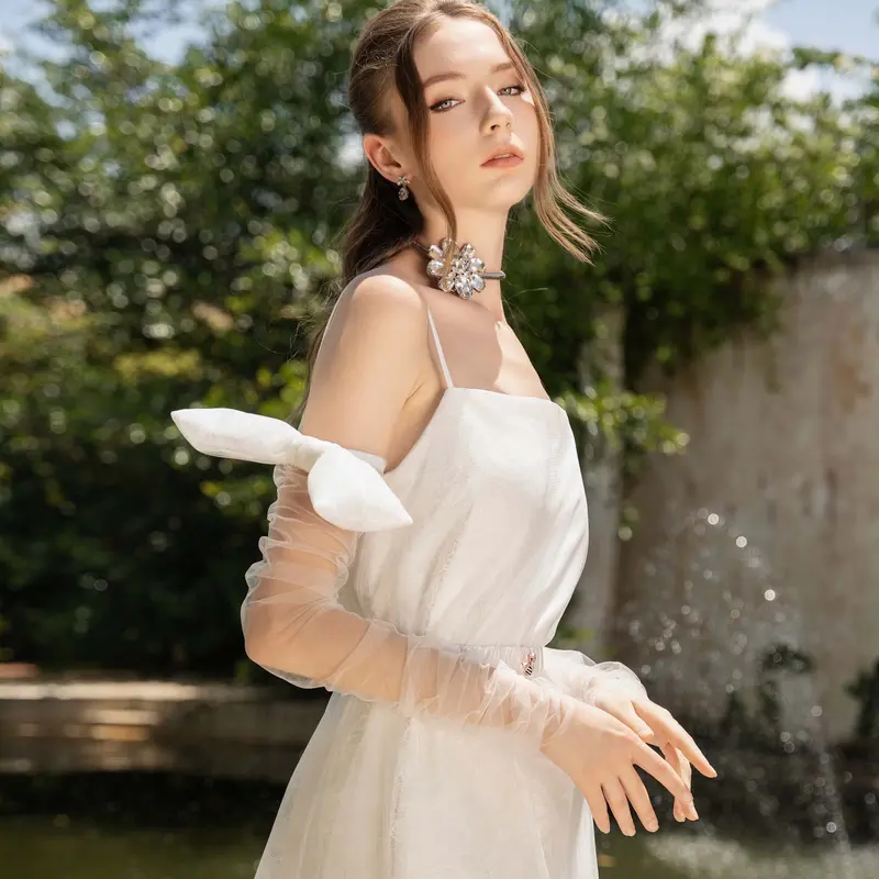 ĐẦM REN LƯỚI HAILEY TRENXY STUDIOS 2