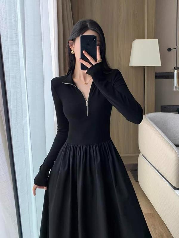 váy Đi Dự Tiệc Cưới Hàn Quốc NỮFREESHIP Chất lụa đầm Công Sở Trẻ Trung Phối Len Cao Cấp,Màu Hồng Thiết Kế Cao Cấp V611 đầmbody cổtàu Women Dress đầm slay váy cổđiển  Voan váy trễvai váy lụa nhảy váy liềnthân dángngắn  sang trọng váy dự tiệc