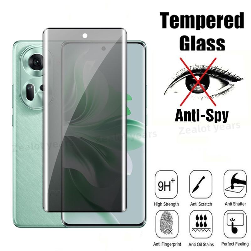 Product Introduction of Kính Cường Lực Bảo Vệ Màn Hình Riêng Tư, Reno11Pro, Dành Cho Oppo Reno 11, 10, 9 Pro Toàn Cầu, Reno11 5G, 11Pro, 10PRO +, 9PRO +, Bề Mặt Cong Bao Phủ Toàn Bộ, Chống Gián Điệp, Thích Hợp Cho Điện Thoại Di Động 17