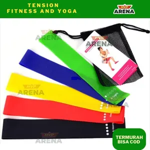 {{ORIGINAL}} Resistance Band Tension untuk Latihan GYM Home Workout