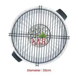 Panggangan Fancy Grill Maspion 33cm Alat Ayam Pemanggang Daging Sate
