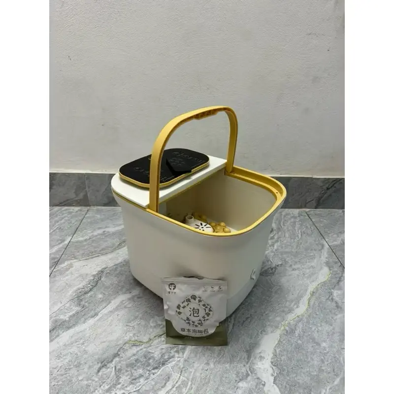 Bồn Ngâm Chân Cao Cấp Tự Động Con Lăn Massa Di Chuyển - Massage Máy Massage 1