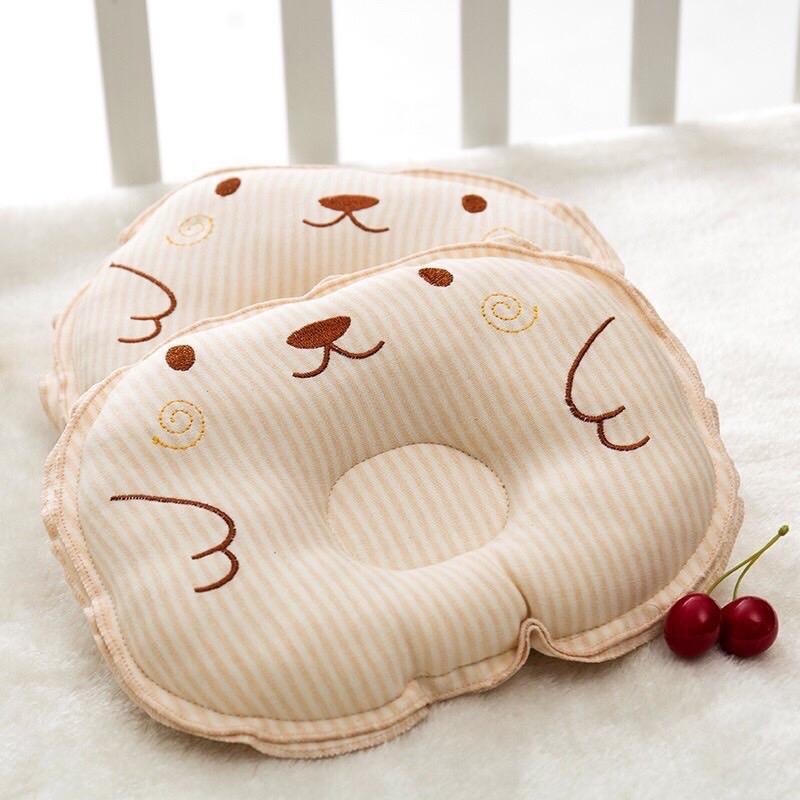 Gối Lõm Sơ Sinh Hình Cún Cho Bé KT 19x27cm