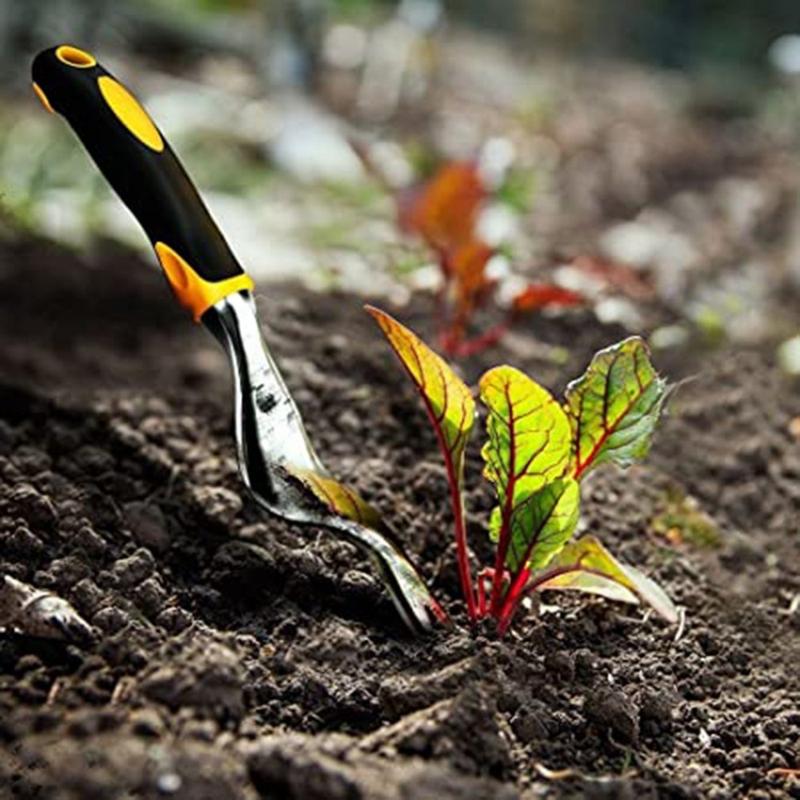 Product Introduction of Aluminum Alloy Drafter Handheld Manual Weeding Tool Grass Digging Vegetables Loose Soil Rooting Device Weeding Tool Shovel 22