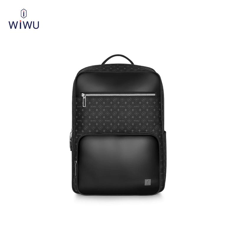 Wiwu Tas Ransel Master Backpack Laptop Fingerprint Lock Waterproof Bag Pria Hitam 8