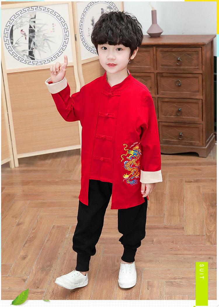 Product Introduction of Quần Áo Truyền Thống Trung Quốc Hanfu, Dành Cho Bé Trai, Trang Phục Cổ Xưa Cho Trẻ Em, Quần Áo Bậc Thầy Phong Cách Trung Quốc, Nhà Tu Nhỏ Bộ Đồ Cổ Điển Trung Quốc, Thích Hợp Cho Biểu Diễn Sân Khấu, Bộ Sưu Tập Năm 2024 2