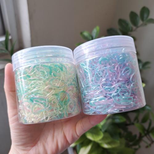 Hộp 1000 Chun Cột Tóc Cho Bé Size Nhí Nhiều Màu Phụ Kiện Tóc Thun