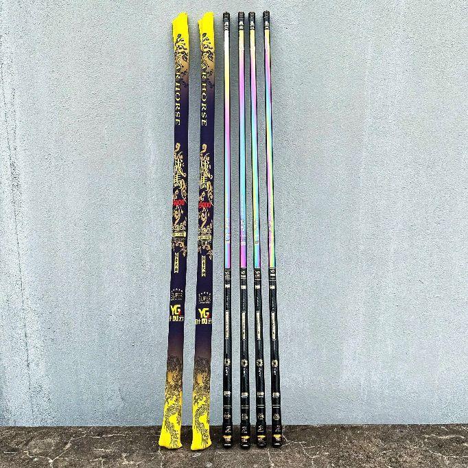 Cần câu YG 5H,6H,8H,10H được làm từ chất liệu carbon xoắn cao cấp, mang ...