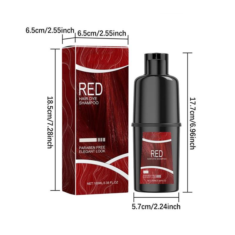 Product Introduction of Dầu Gội Nhuộm Tóc Thảo Dược Tự Nhiên, 100ml, Dầu Gội Màu Tóc, Cho Tóc Gary, Nâu Đậm Và Đen, Mã L3E5 35