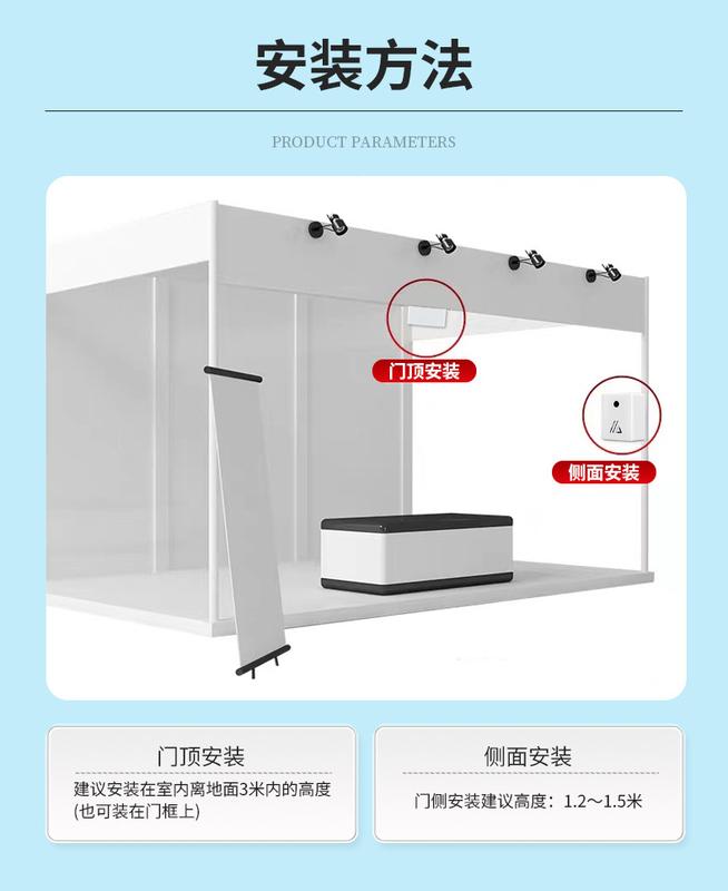 Product Introduction of Enter the Store Doorbell Sensor Welcome to Door Sensor Doorbell Store Door Visitor Chime Entrance Voice Alerter 11