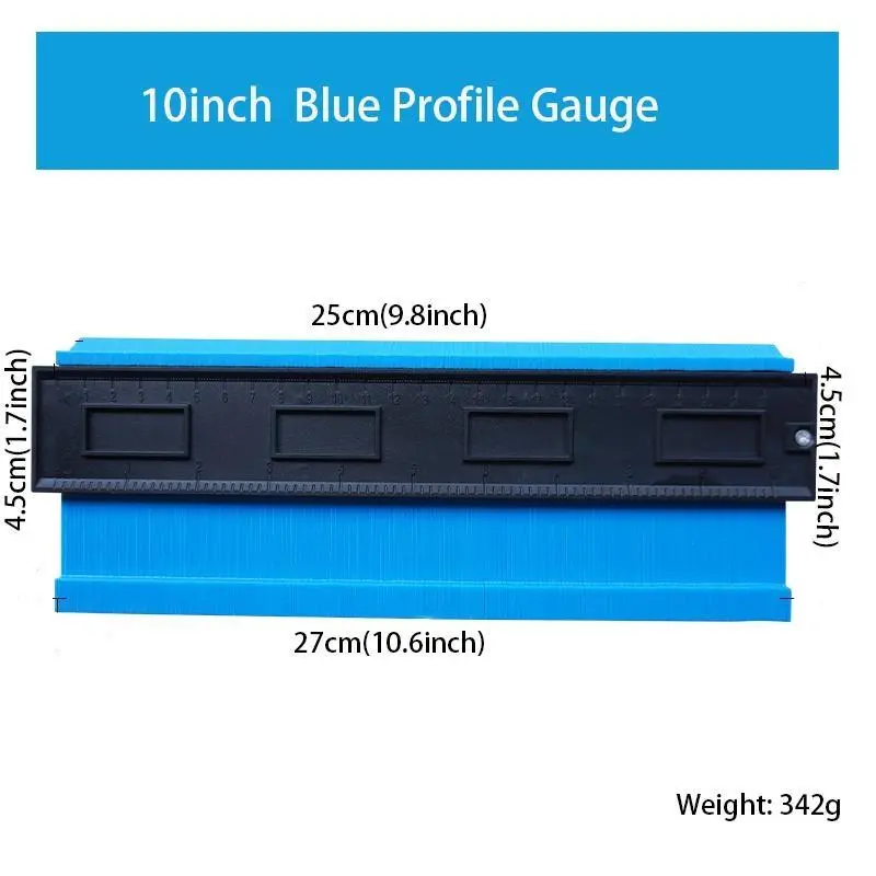 Contour Gauge, Multifunctional Woodworking Tool, Irregular Profile Measuring Tool, Template for Woodworking, Hardware 1