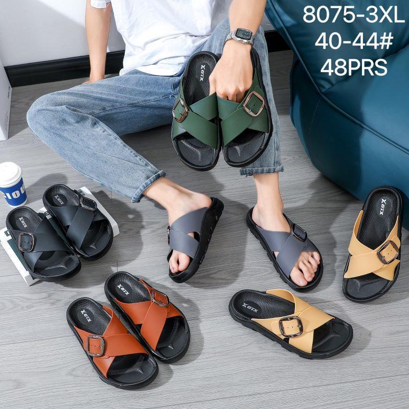 Product Introduction of Unisex outdoor slippers comfort cross straps slippers for men（size:40-44) Shoes Boy Footwear Walking Shoes Flipflop Slide 21