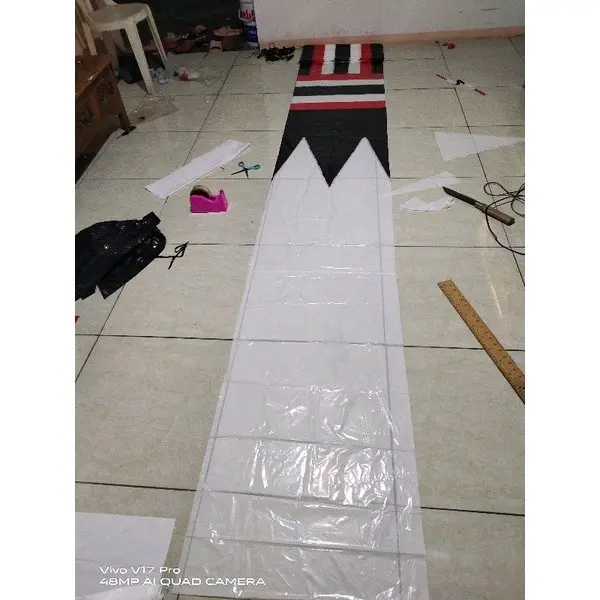 ekor layangan janggan 12Mx70cm 0