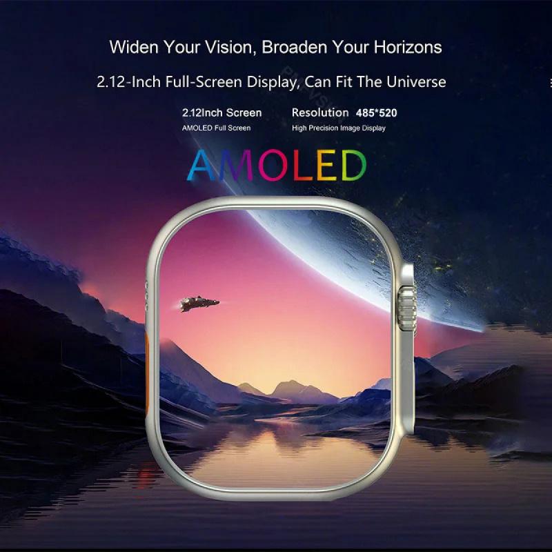Product Introduction of Đồng Hồ Thông Minh, Mới Năm 2025, Phiên Bản 9 Ultra Pro MAX Gen 2, Màn Hình Amoled 49Mm, Tốc Độ Làm Mới Cao, Sạc Không Dây, Thích Hợp Cho Thể Thao Nam Và Nữ 2