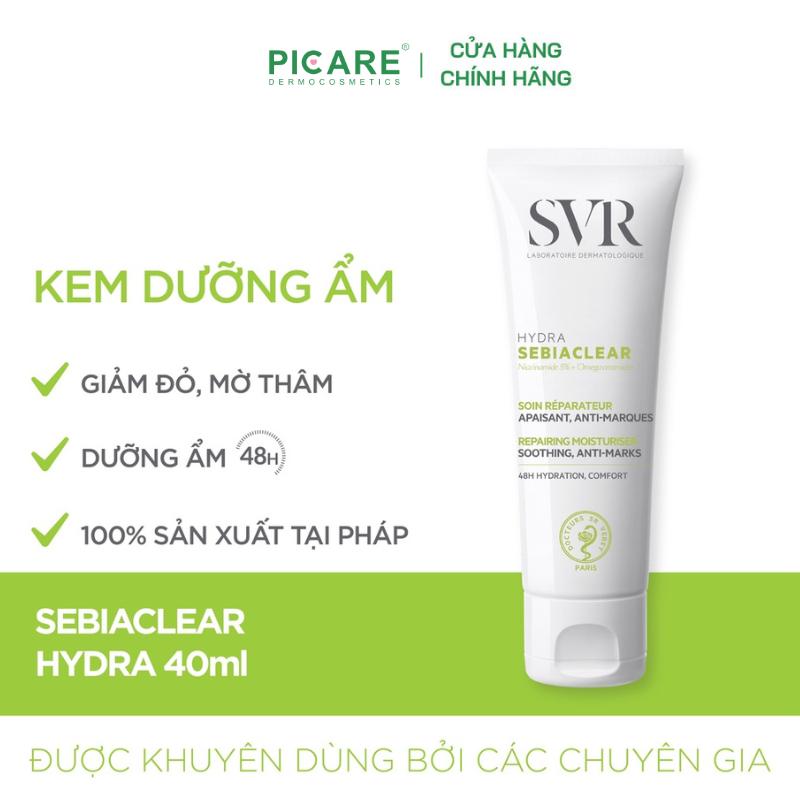 Kem Dưỡng Ẩm Cải Thiện Thâm Mụn Cho Da Dầu Svr Sebiaclear Hydra 40ml Skincare Chăm Sóc Da Làm Đẹp Da Dưỡng Ẩm Da Nữ Women