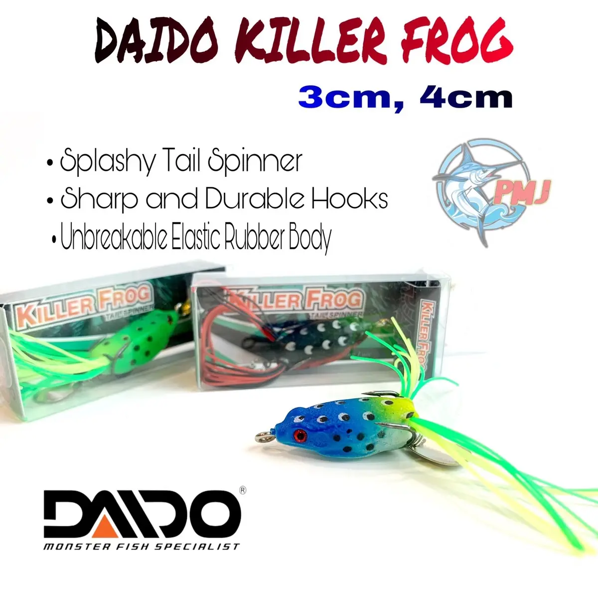 Umpan Mainan Daido Killer Frog 3/4cm