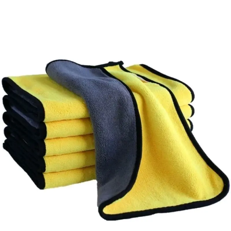 Kain lap microfiber motor dan mobil bahan lembut halus premium 2 sisi Car Motorcycle