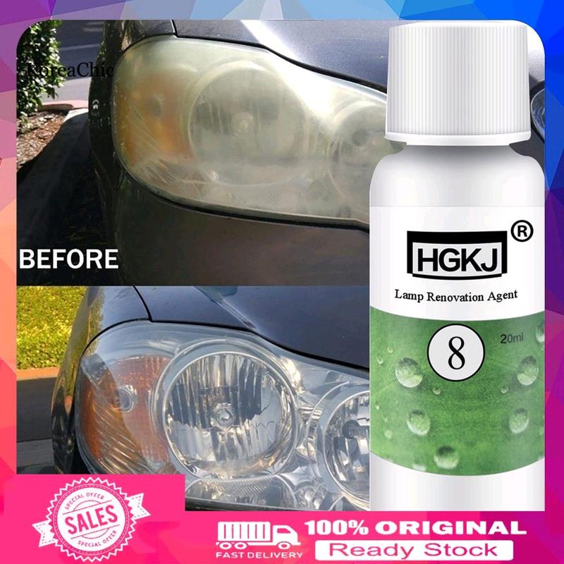 Dung Dịch Đánh Bóng Đèn Pha HGKJ Ô Tô Dung Tích 20ml 5