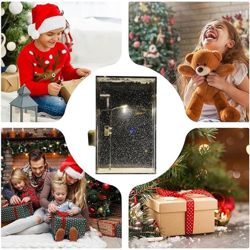 Product Introduction of Snowy Night Street Lamp Design DIY Night Light, Battery Powered Desktop Decor for Birthday & Christmas, Ideal Gift for Girlfriends & Boyfriends 19
