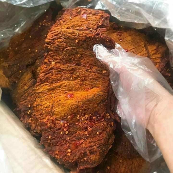 1Kg Khô bò miếng King Food| KingFood - Thế Giới Đồ Ăn Vặt Thức Ăn