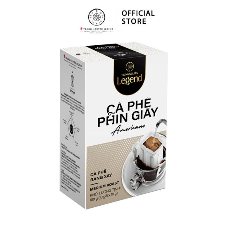 Trung Nguyên Legend Coffee, Cà phê Phin Giấy Trung Nguyên Legend - Americano Cafe