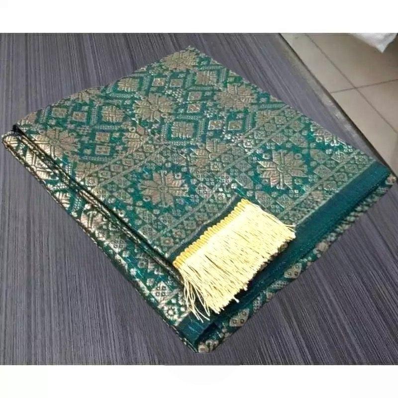Songket Selendang Set songket selendang. setelan songket Benang Elegan 3