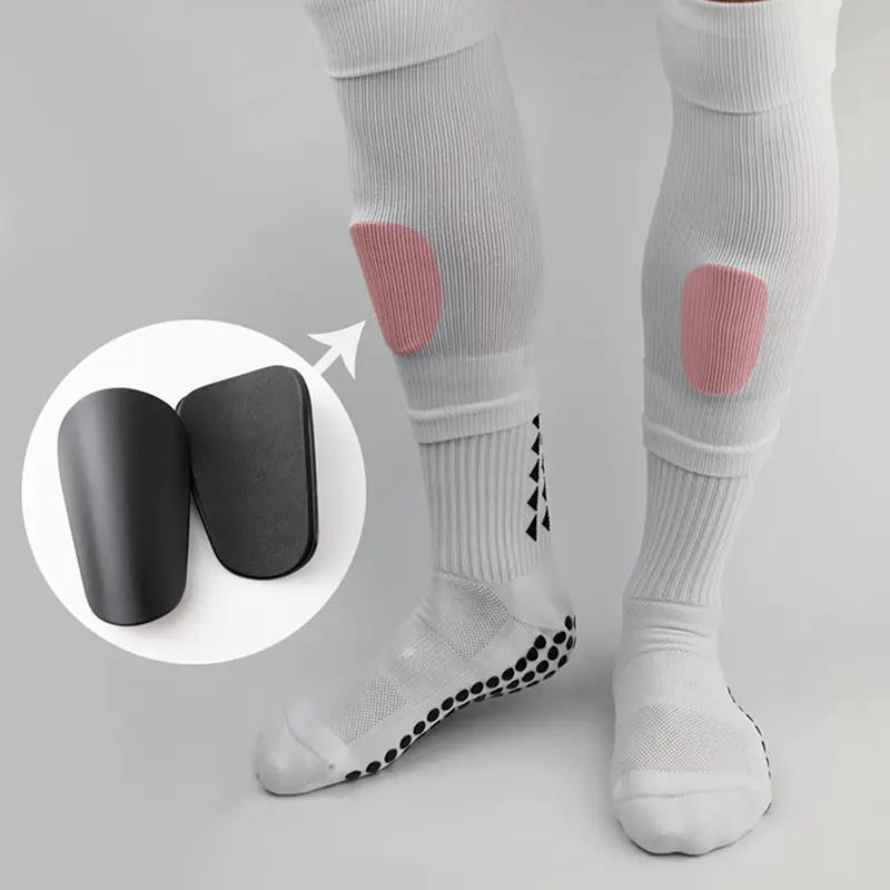 [wil]1Pair Mini Football Shin Pad Wear-resistant Shock Absorbing Leg Protector Lightweight Portable Soccer Training Shank Board