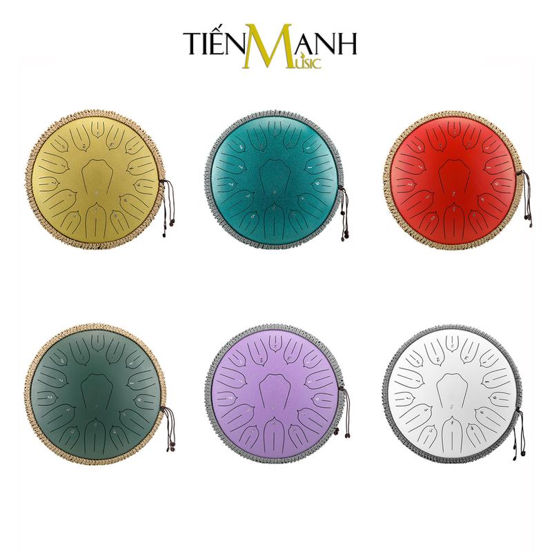 [Tone C, D] Trống Tank Huashu 15 Note THL15, THS15 (Trống Không Linh Nốt Lưỡi Thép Drum Steel Tongue)