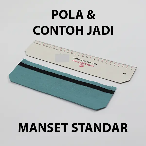 Pola Mal Manset Kemeja All Size [Pola Manset Jamblang Studio] 1