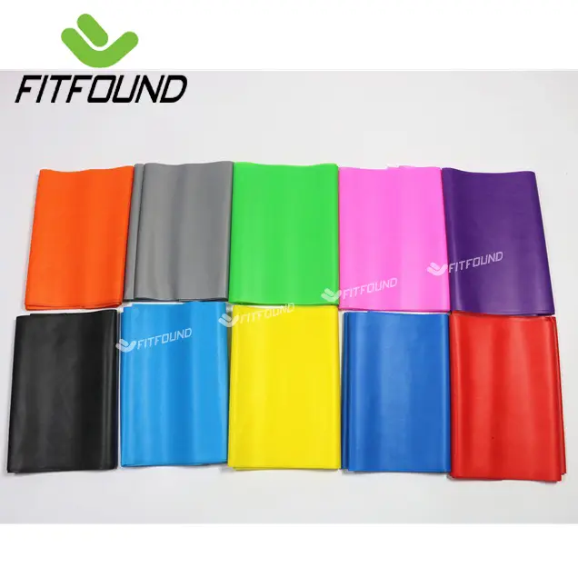 Thera Band- Dây Cao Su Kháng Lực Bản Thun  Đàn Hồi  Tập Gym Yoga Pilates Thể Lực Dài 1.5M-2M 8