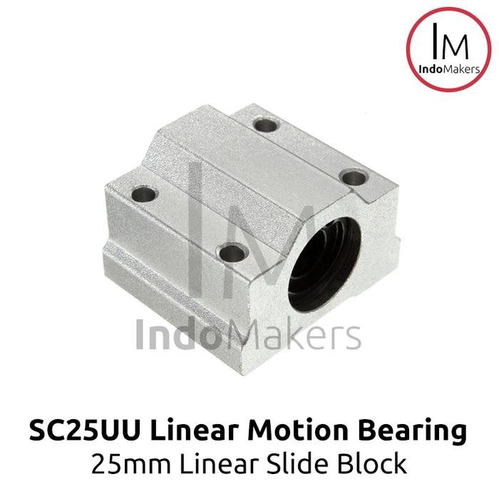 Fafeicy SC25UU Linearführung – 25 Mm Innendurchmesser, Aluminium, Hochgeschwindigkeits-Kugellager-Gleitblock Für CNC & Baumaschinen