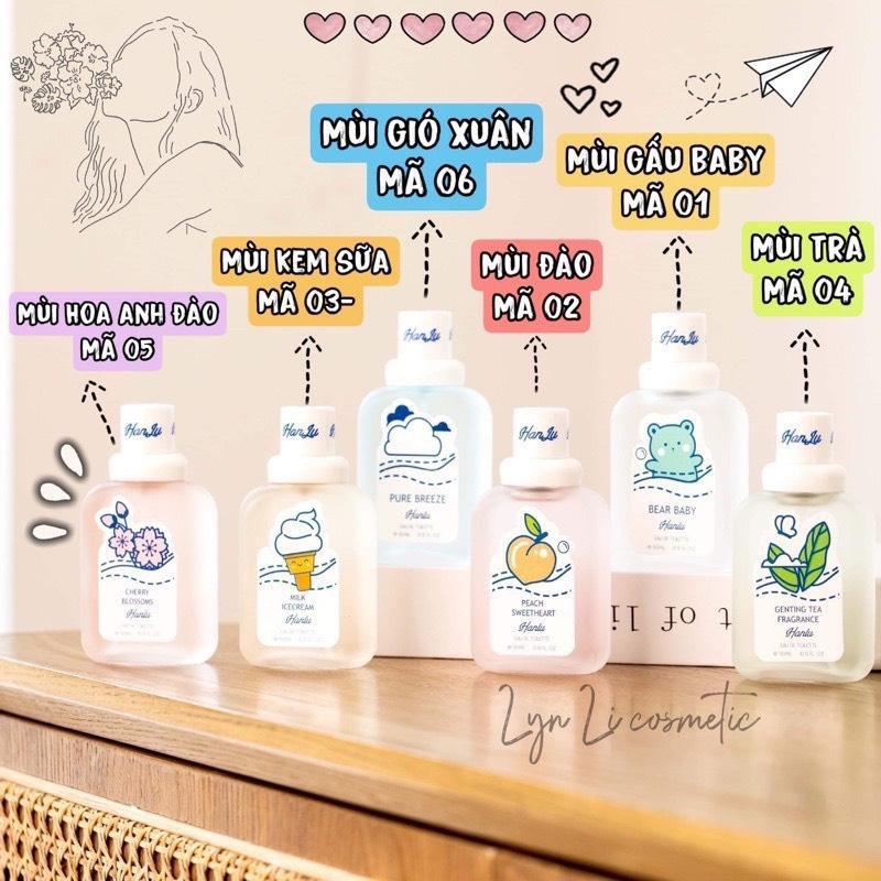 Nước Hoa Hanlu Xịt Thơm Quần Áo Cho Mẹ Và Bé Cho Bé bambini nướchoa
