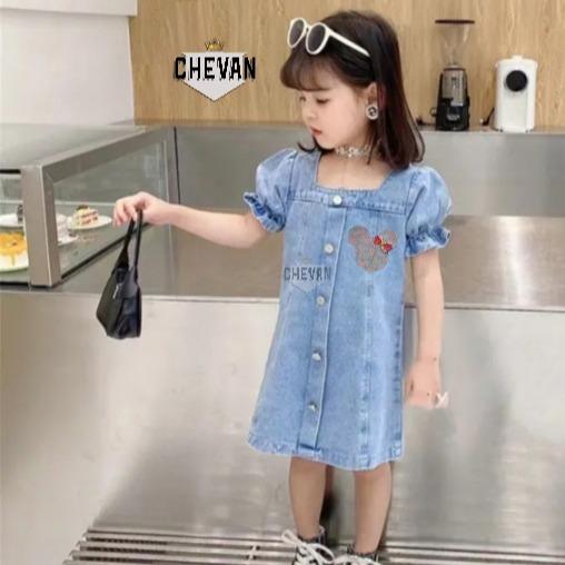 Fanny - Dress Jeans Korea Anak Usia 2- 5 Tahun 7