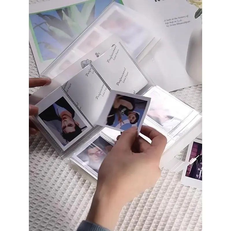 120/240  Slot album tempat photocard polaroid photo  card organizer album foto polaroid 2r 1