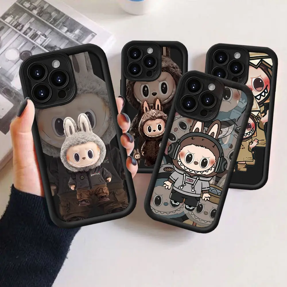 Casing untuk hp OPPO A3X A60 A18 A16 A17 A38 A78 A58 A12 A15 A3s A5s A31 A16K A17k A77s A7 A12e A53 A16S A54S A1K A5 A9 F9 Reno 8T Diversified labubu Couple Soft Case
