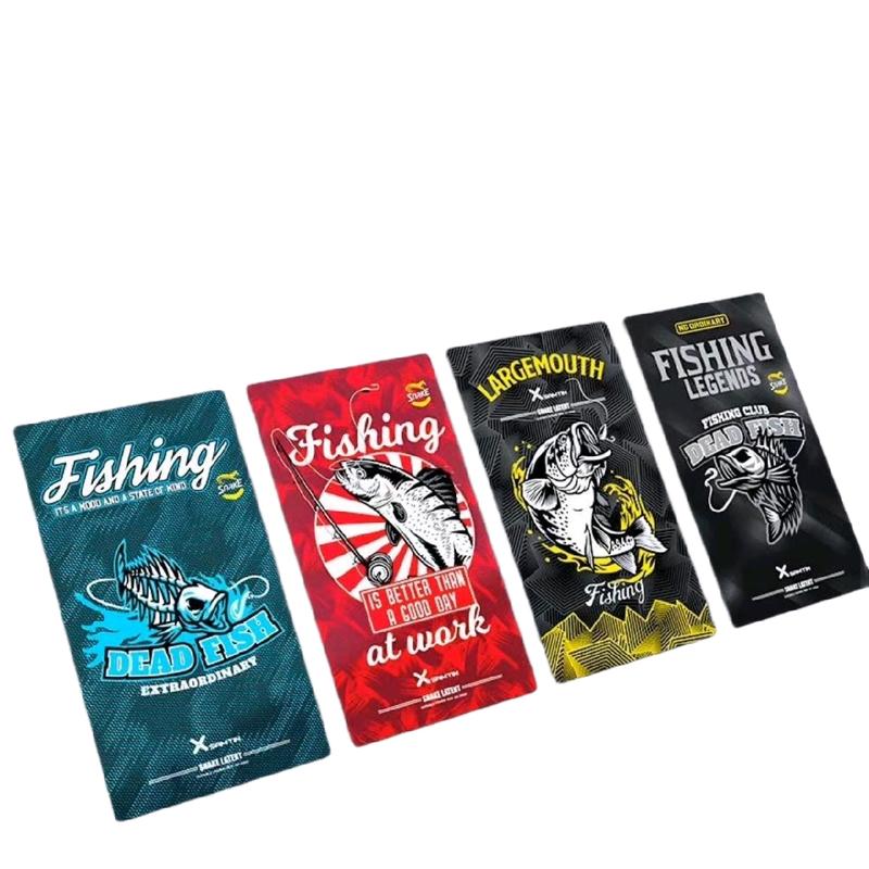 Miếng dán Decal 3D xsamtin dùng Để dán nắp thùng Đi Câu cá Fishing Bắt Cá Cao Su Đồng