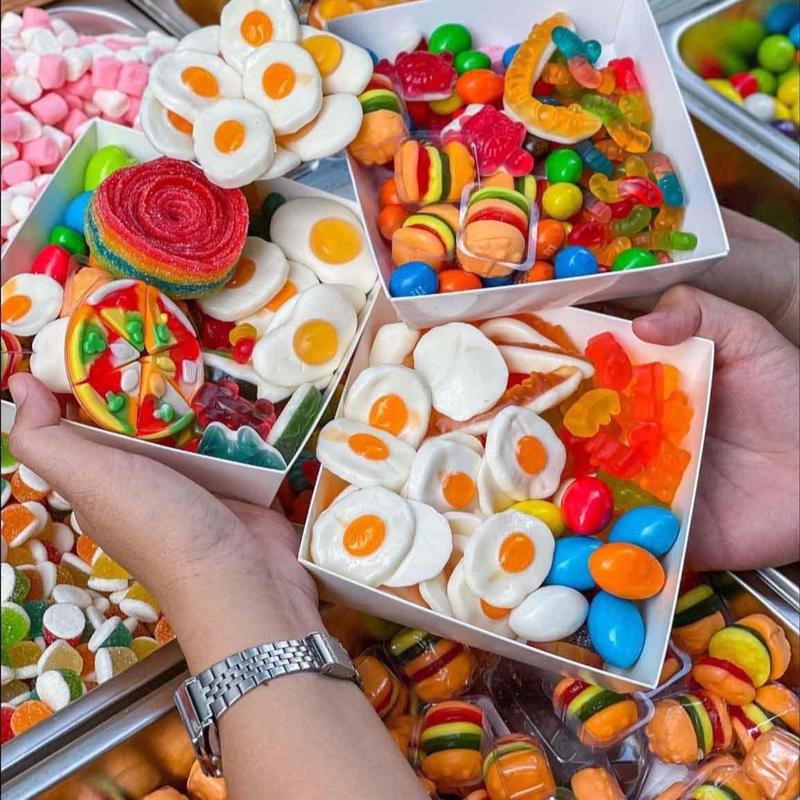 1kg Kẹo chip dẻo Vị trái cây