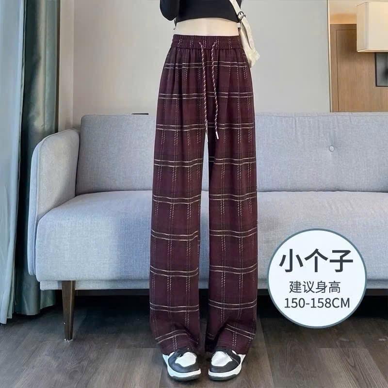 ( Mở Bán delll hời ) bigsize 40-80kg Quần kẻ Umi dành riêng mùa hè 2025 1