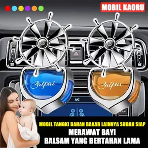 Pengharum Mobil Kualitas Tinggi dengan AC Kipas Parfum, Elegan dan Berkualitas Car Logam untuk Ruangan Mobil Menyenangkan