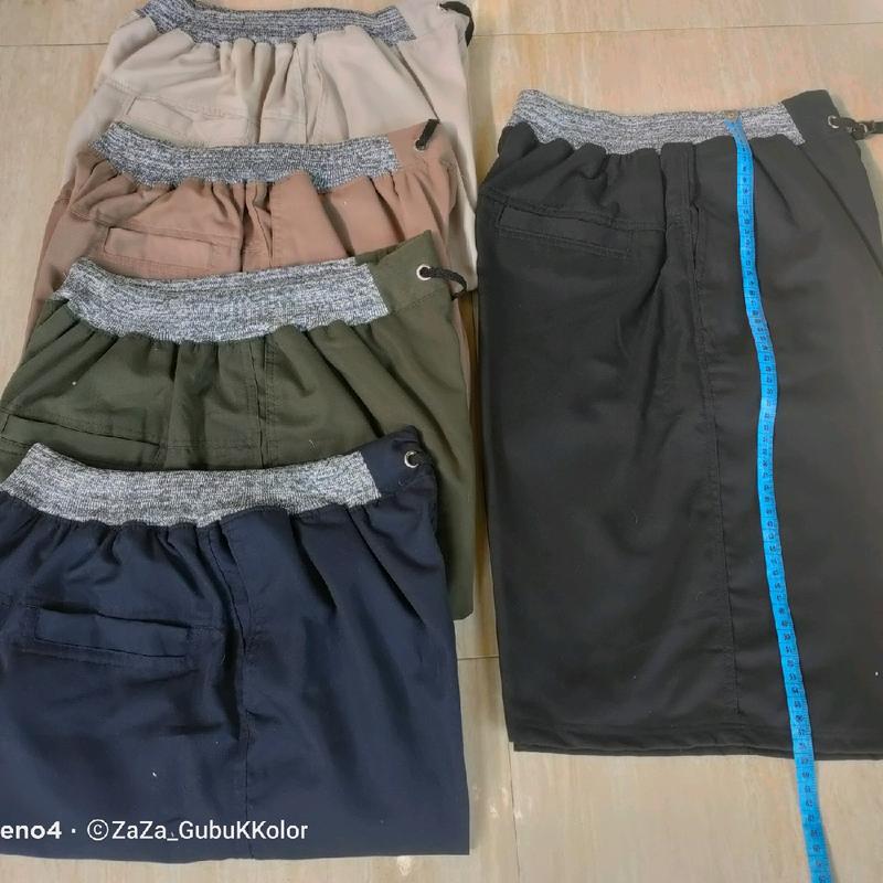 HARGA SPESIAL XL  CUMA 30RBan,,!! 4PCS CELANA PENDEK CHINOS AMERICAN DRILL..!! Shorts Pria Nyaman Santai Keren 2