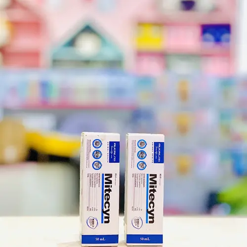 Thuốc xịt viêm da, nấm da cho chó mèo Alkin Mitecyn
