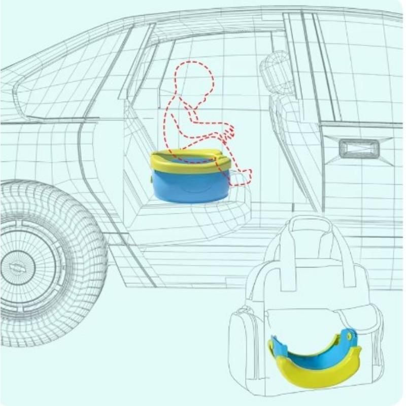 Product Introduction of Toilet Portable Anak Yang/Travel Baby Potty Toilet / Pispot Kekinian/Toilet Lipat untuk Balita Potty Portabel Anak Baby Potty Training Travel Potty Kursi 24
