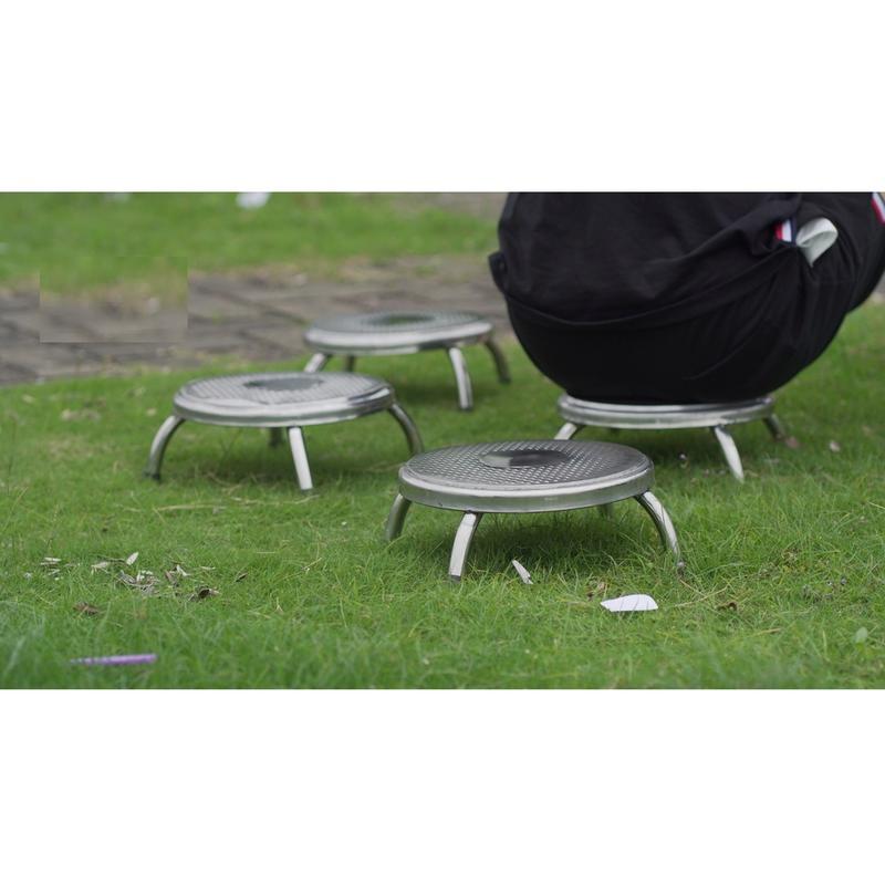 Ghế inox ngồi thấp rửa chén bát , giặt đồ , làm bánh, người già ngồi tắm 4